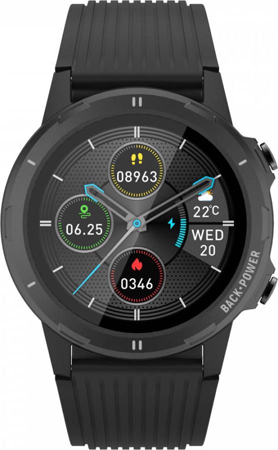 Denver Sw 351 Smartwatch Sportwatch Hartslagmeter Zwart