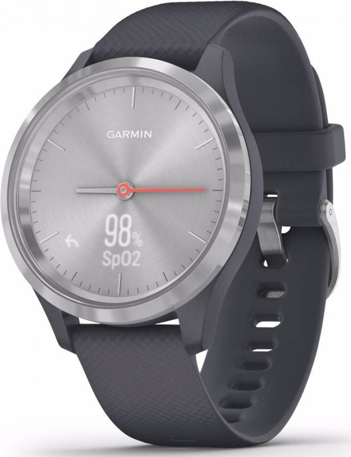 Garmin Vivomove 3s Smartwatch Met Mechanische Wijzers En Touchscreen Zilvergrijs online kopen