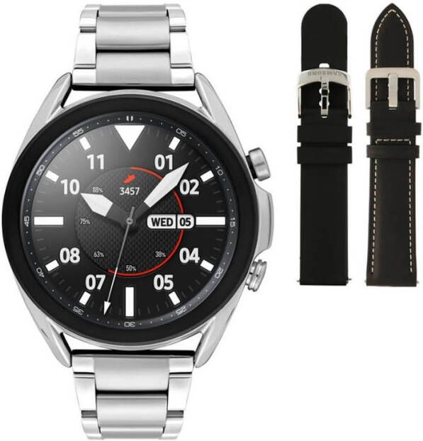 Samsung Smartwatches Galaxy 3 smartwatch Special edition SA.R850SH Zilverkleurig