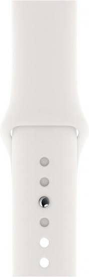 Apple Watch 38/40 mm Siliconen Horlogeband Sport Wit