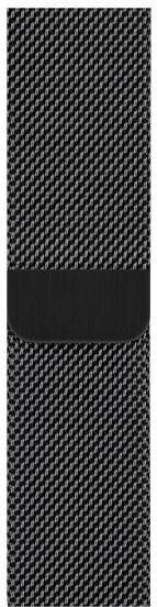 Apple Milanese Loop Band Watch 42mm/44mm/45mm/49mm Space Black