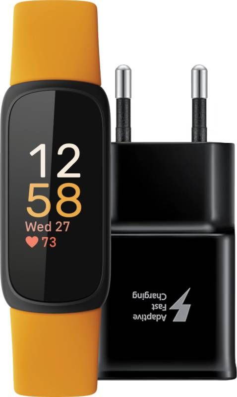 Fitbit Inspire 3 Geel + Oplader