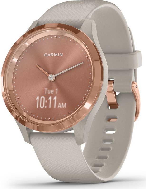 Garmin smartwatch Vivomove 3 Sport(Rosegoud)Band(Sand Colour )