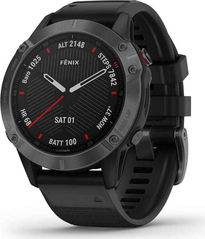 Garmin Fenix 6 Sapphire Smartwatch 010 02158 11 Zwart