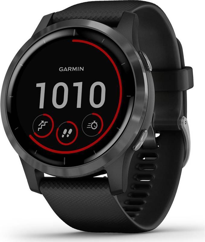 Garmin Vivoactive 4 GPS horloge Health Smartwatch Zwart/Donkergrijs