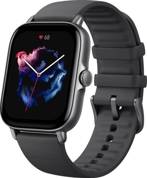 Amazfit GTS 3 Smartwatch Zwart/Grijs