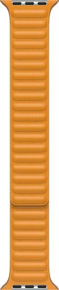 Apple Watch 38/40 mm Leather Link Horlogeband California Poppy Medium/Large