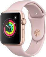 APPLE Watch Series 3 42mm goud aluminium / rozenkwarts sportbandje