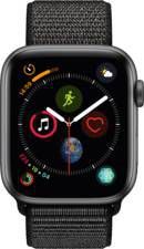 Apple Watch Series 4 44mm Space Gray Aluminium/Zwarte Nylon Sportband