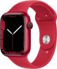 Apple Watch Series 7 45 Mm(product)red Aluminium/Rode Sportband online kopen