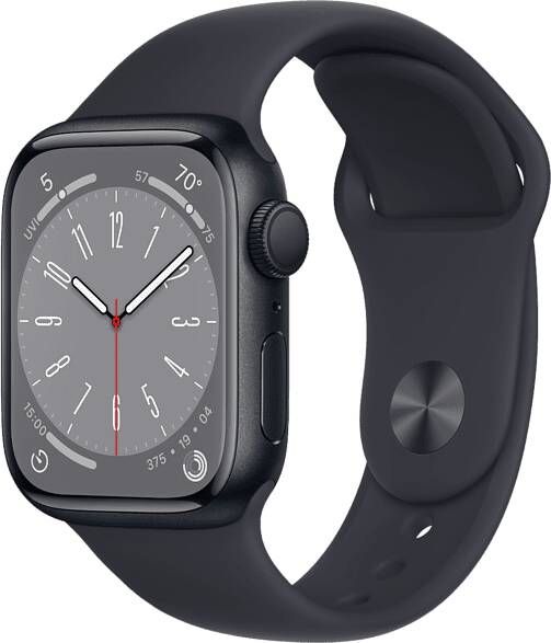 Apple Watch Series 8 Gps 41mm Midnight Alu Midn. Sport Band online kopen