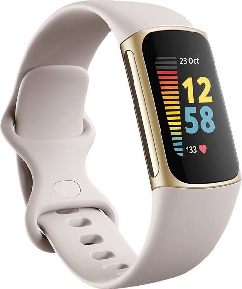 Fitbit Charge 5 Ivoorwit/goud
