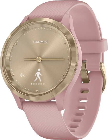 Garmin smartwatch Vivomove 3 Sport(Goud)Band(Roze )