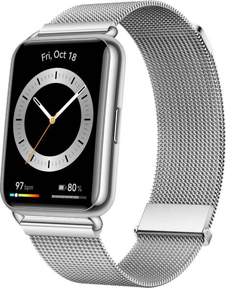 Huawei smartwatch Watch Fit 2 Elegant Edition(Zilver )