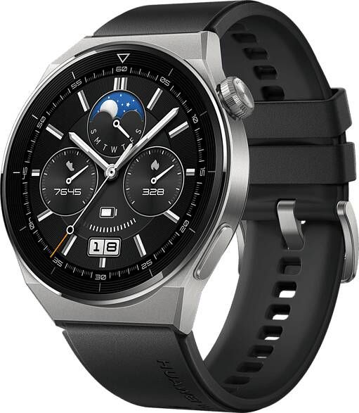 Huawei smartwatch Watch GT 3 Pro(Zwart )