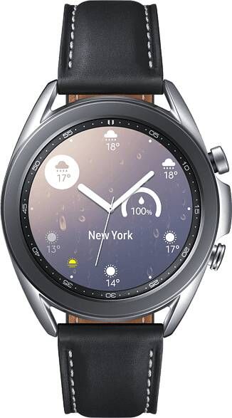 Samsung Smartwatch Galaxy Watch 3, edelstaal, 41 mm, bluetooth(SM R850 )
