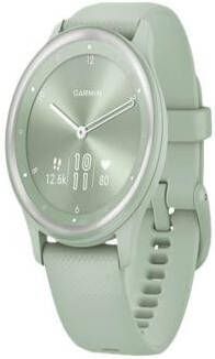 Garmin vÃvomove Sport Zilveren Smart Horloge Groen