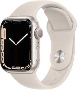 Apple Watch Series 7 41mm smartwatch(Starlight )
