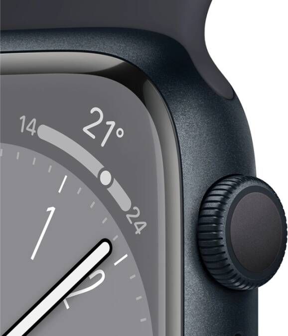 Apple Watch Series 8 45 mm Middernacht