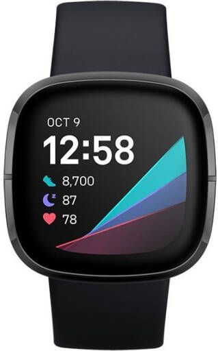 Fitbit Sense smartwatch FB512BKBK online kopen