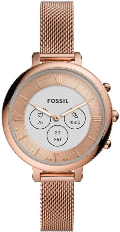 Fossil Horloges Monroe Hybrid HR FTW7039 Rosé, goudkleurig